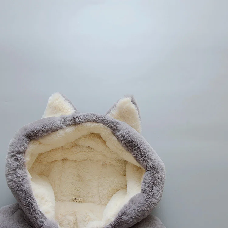 Новинка года; стильная зимняя детская одежда для девочек 1-4 лет; плотное пальто с начесом для мужчин; маленькое пальто