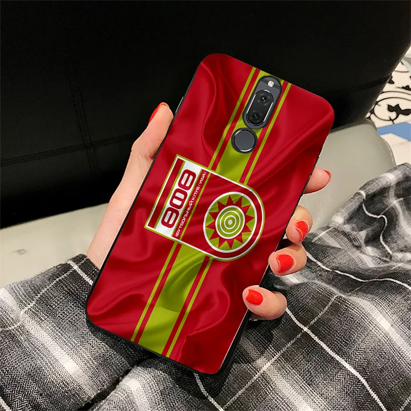 A2906 Чехол для телефона Соболев для Крылья Советов FC P8 чехол P9 P10 P20 P30 черный мягкий ТПУ DIY чехол для Уфа FC чехол Honor 9 V10 Y5 Y6 Y7 Y9 - Цвет: A2906