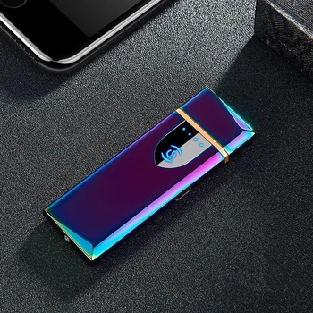 

Environmentally USB charging lighter creative cigarette lighter windproof fire cigarette accessories