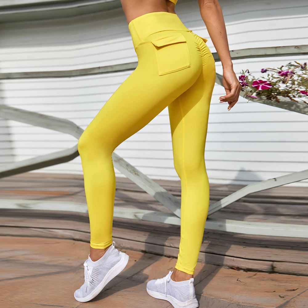 Yellow Athletic Leggings