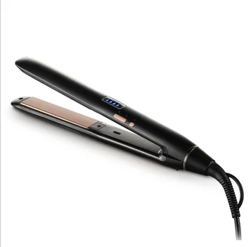 

Professional Hair Straightener Curling Iron 2 in 1 Salon Ceramic Lonic Flat Iron Rapid Heating Adjustable Temp with LED Display