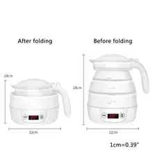 Путешествия складной электрический кемпинг складной бойлер воды силиконовый легко носить с собой A6HB