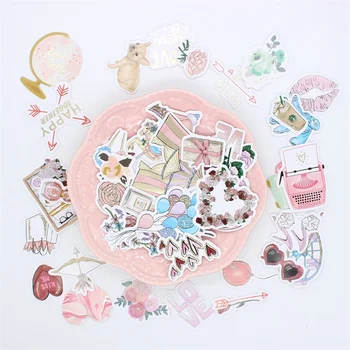 

50pcs Cute Carnival Paper Stickers for Scrapbooking Happy Planner/ DIY Crafts/ Card Making Decoration