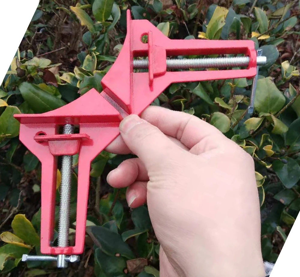 Утолщенный 1 шт. прочный зажим под прямым углом 90 ° DIY Угловые зажимы