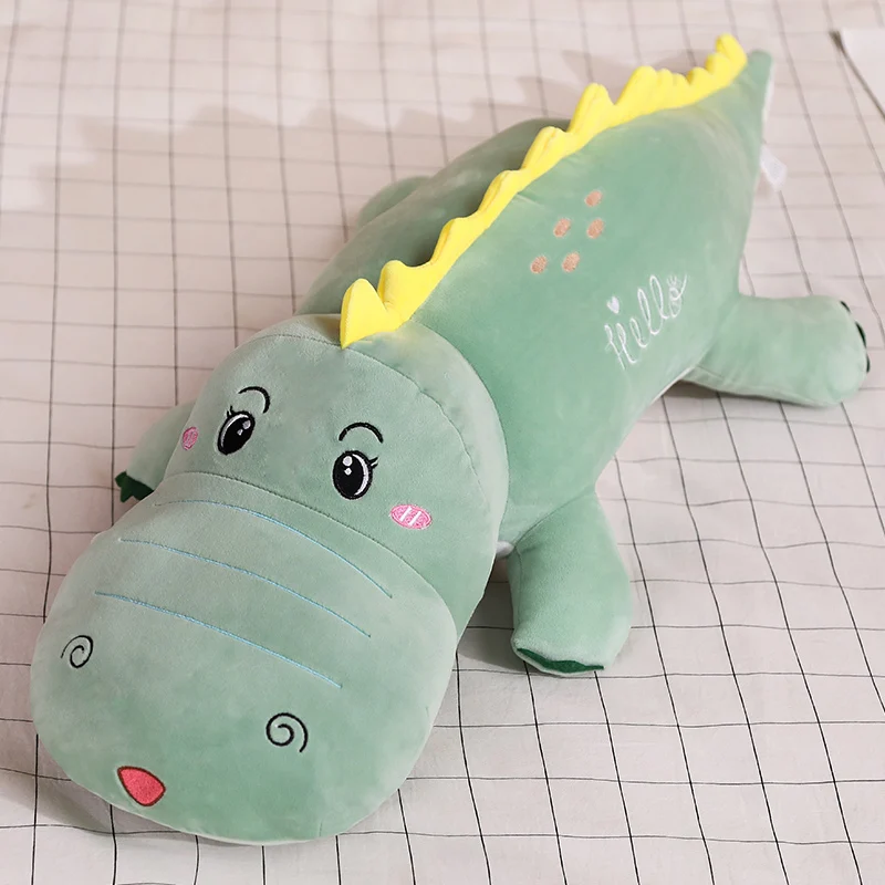 Детская одежда на рост 80, 100 см Kawaii Лежа плюшевые игрушки, динозавр для маленьких детей милые Мультяшные игрушечные животные куклы бойфренд подушка День рождения девочки подарок