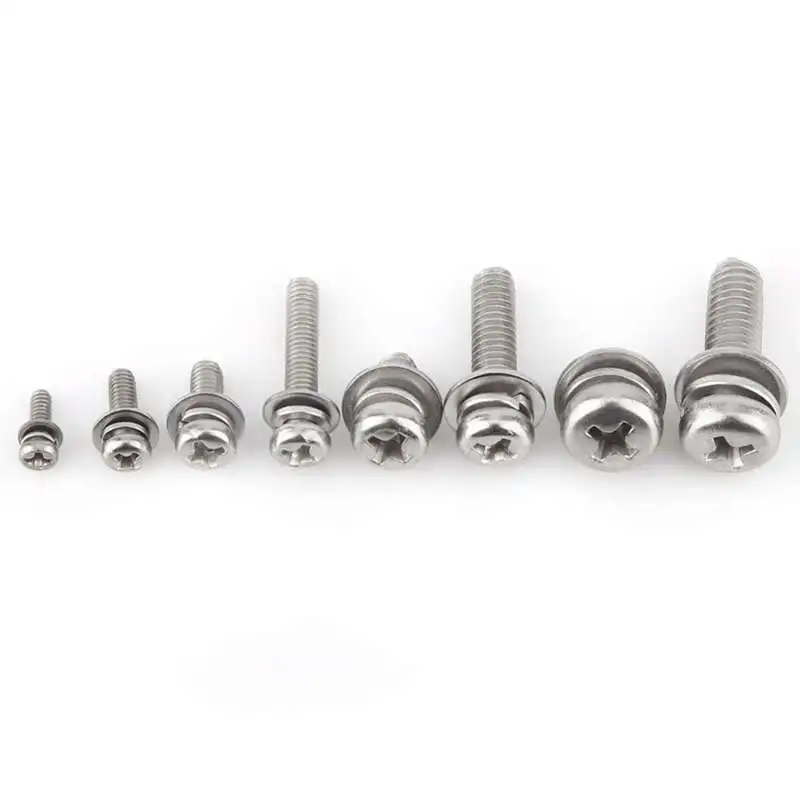 HLZS-160Pcs/комплект M2 M2.5 M3 M4 M5 шурупы гайки набор из нержавеющей стали крестовые винты Шестигранная гайка аппаратное обеспечение