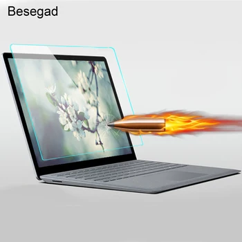 

Besegad Tempered Glass Screen Protector Scratchproof Explosionproof for Microsoft Surface Pro 4 5 Pro4 Pro5 Laptop 13.5inch