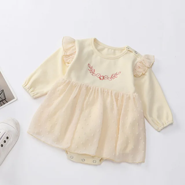 Beige Коллекция года, Летний комбинезон для новорожденных, одежда для малышей комбинезон с длинными рукавами для детей возрастом до 3 лет, комбинезон для маленьких мальчиков и девочек, тонкая ковбойская одежда - Цвет: Beige