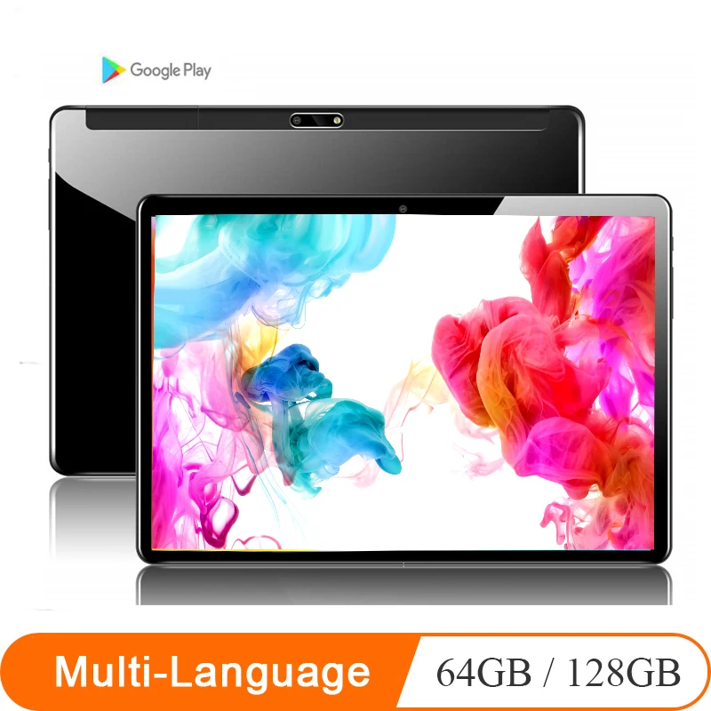 

2020 New 4G LTE Tablets Computer Android 8.0 Octa Core Dual Camera 8MP Dual SIM Tablet PC GPS WIFI Rom 128GB Tablets 10.1 Tab