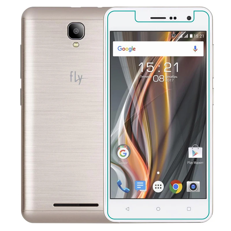 

For Fly Life Geo Sky Ace Power Plus 5000 View Compact 4G Tempered Glass Protective 9H 2.5D Screen Protector Glass Film Cover