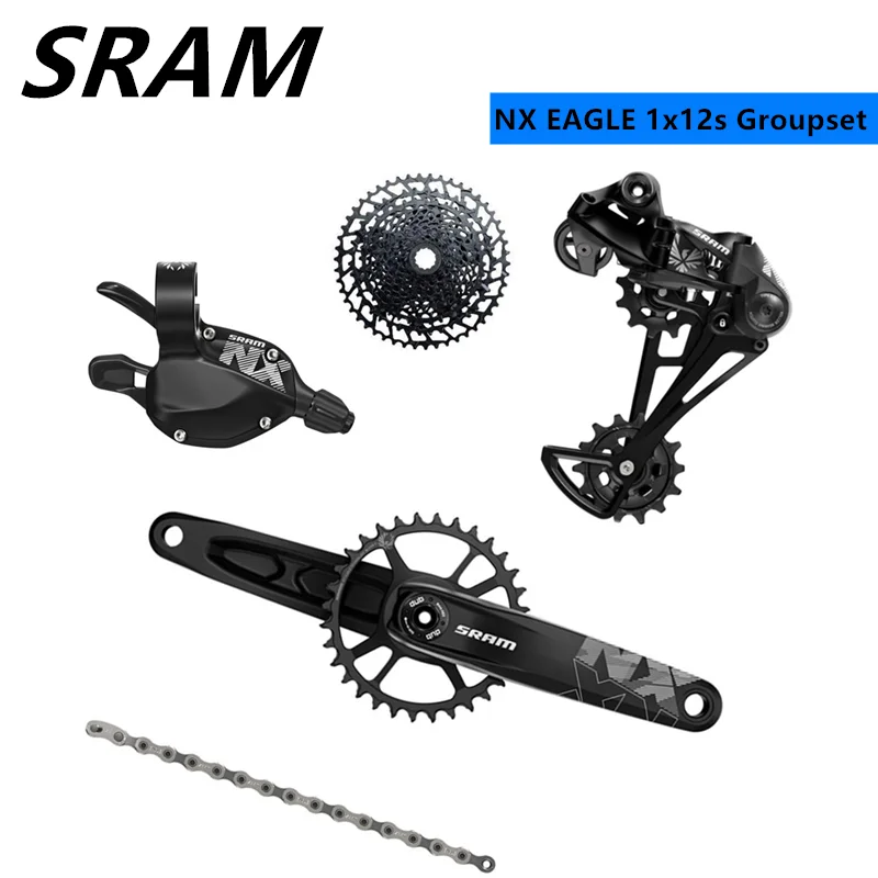 SRAM NX EAGLE 1x12s 11 50T 12 скоростной групповой комплект DUB 34T 170 175 Φ задний переключатель
