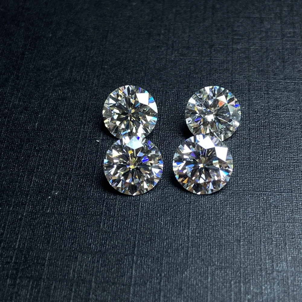 Lab diamond Moissanite VVS1 кольцо браслет ювелирное изделие для поделок карат 6 5 мм цвет GH