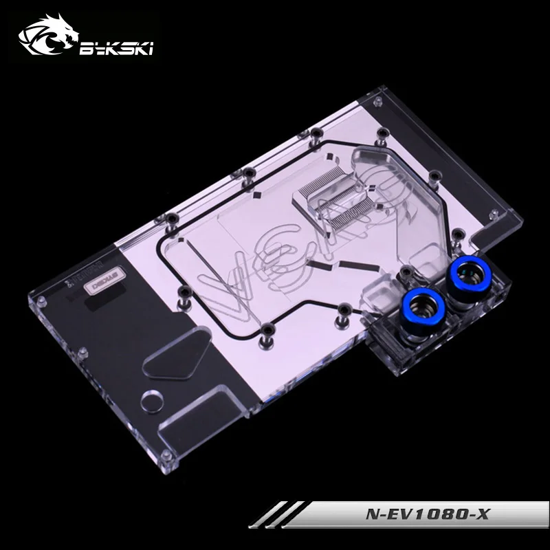Bykski GPU кулер для воды совместимый EVGA GTX1080/1070 8G FTW /EVGA GTX1070 Ti ультра игровой
