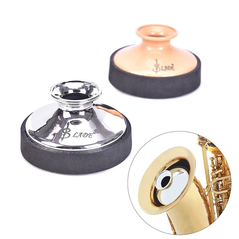 1 PC Alto Saxophone Mute ABS Sax Mute Silencer For Alto Saxophone Sax Woodwind Professional Instrument Accessories saxophone musical instrument