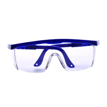 

1Pcs New Clear Vented Safety Clear Glasses Goggles Windproof Anti-fog Work Guard Splash-proof Eye Protection Outdoor