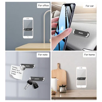 

Universial Mini Strip Shape Magnetic Car Phone Holder Stand For IPhone Samsung Magnet Mount Car Interior Acessary