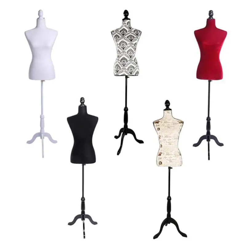 

Stand-Up Half-Length Fiberglass And Brushed Fabric Coated Ladies Models 820*370*250mm Small Size Does Not Take Up Too Much Space
