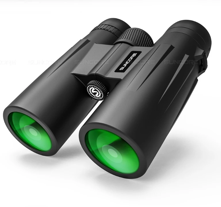 

12x42 Binoculars High Power HD Telescope BK4 Prism Optical Lenses Outdoor Hunting Bird Watching Camping Hunting Tool Telescope
