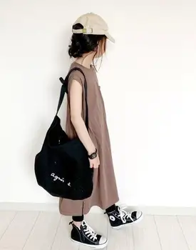 

2020 Korea Style Girls Dress Fashion Summer Cotton Girls Dresses 2-8 Years PY879