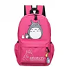 Anime Cute Totoro Cat Action Figure Printed Canvas Cartoon Teenager Girls Shoulder Bags Large Capacity Knapsack Travel Backpack ► Photo 1/6