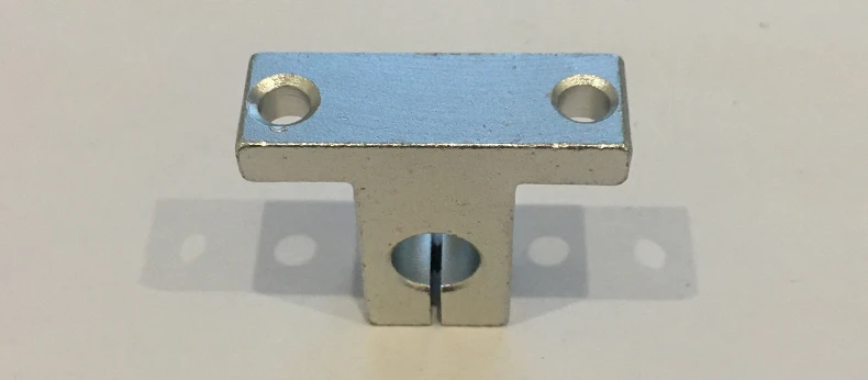 Description Picture 2 of itemSH SK40 SK50 SK60 40mm 50mm 60mm Shaft Diameter AL XYZ Table CNC Milling Machine Vertical Linear Rail Shaft Guide Holder Support