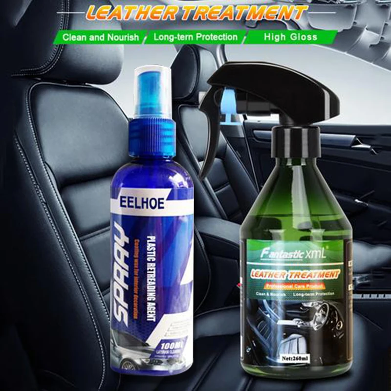 260ml Car Plastic Trim Restorer Tire Polish Spray Rubber Renovation Agent Nano Coating Automotive Renovatio Dropshipping | Автомобили и