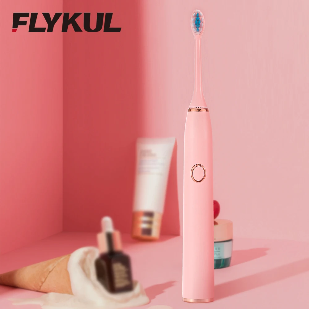 Зубная щетка Flykul H9 IPX8 электрическая Звуковая перезаряжаемая Водонепроницаемая