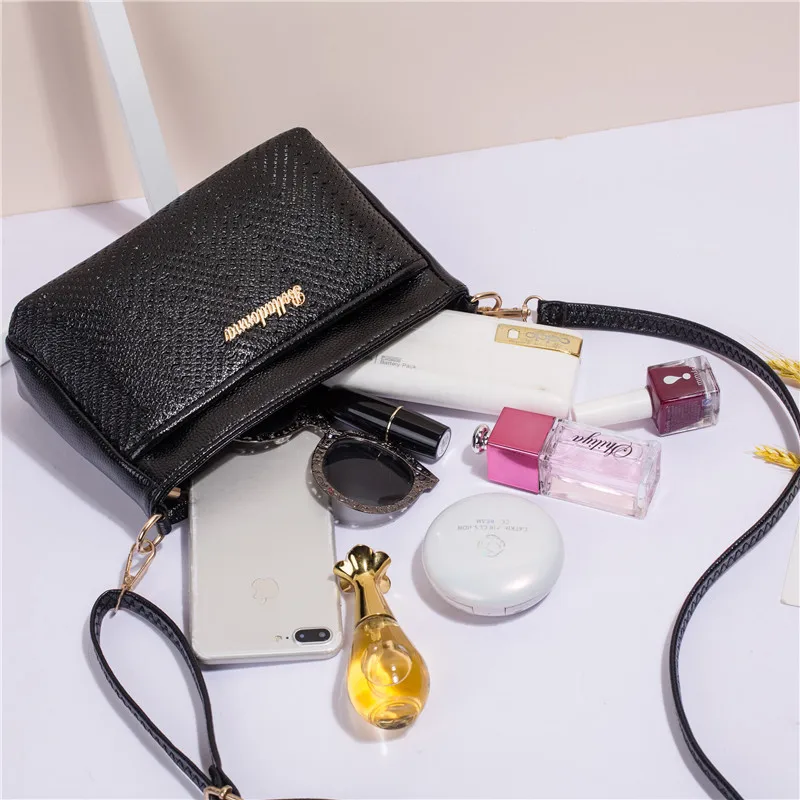 

2019 Bag Women's New Style Fashion Embossed Women's Shoulder Versatile Cross-body Handbag