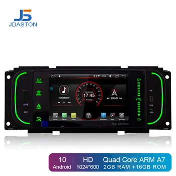 

JDASTON Android 10.0 Car multimedia For Chrysler PT Cruiser 300M Jeep Grand Cherokee Wrangler Liberty Dodge Dakota Ram pick-up