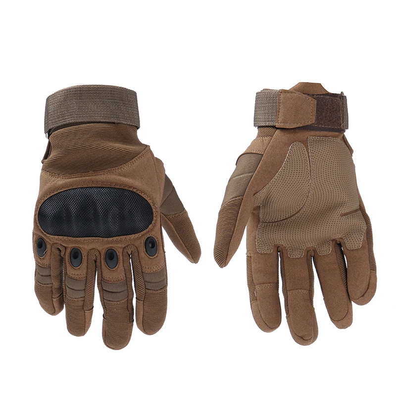 One Pair Motorcycle Gloves Full Finger Outdoor Sport Racing Motorbike Motocross Protective Breathable Glove