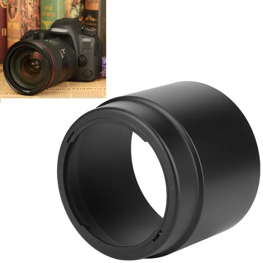 Для ET-74 качества портативная пластиковая бленда объектива камеры для Canon EF 70-200 мм F/4L IS USM объектив камеры