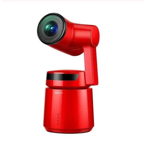 OBSBOT 3 Осевая съемка 360 4k 60fps стабилизированная ручная камера авто-менеджер AI отслеживание селфи видео для Vlog Live - Цвет: Красный