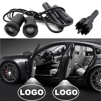 

LED Car Door Logo Shadow Ghost Light Projector For Renault Koleos Logan Fluence Duster Megane Scenic Clio Sandero Kadjar Arkana