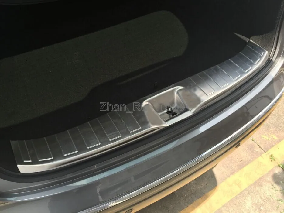 Для Nissan MURANO внутренняя защита заднего бампера из нержавеющей стали защита порога декоративная пластина педаль