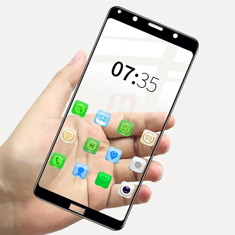 Стекло Hacrin для телефона Xiaomi Redmi 7A закаленное стекло с полным покрытием