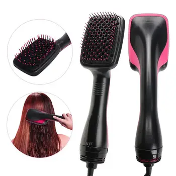 

Hair Dryer and Volumizer Hot Air Brush One Step Hot Air Brush Hair Straightening Curling Comb Hair Dryer Styler