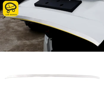 

CarManGo For Jeep Renegade 2015-2019 Stainless Steel Car Tailgate Trunk Door Decor Cover Trim Frame Sticker Chrome Accessories