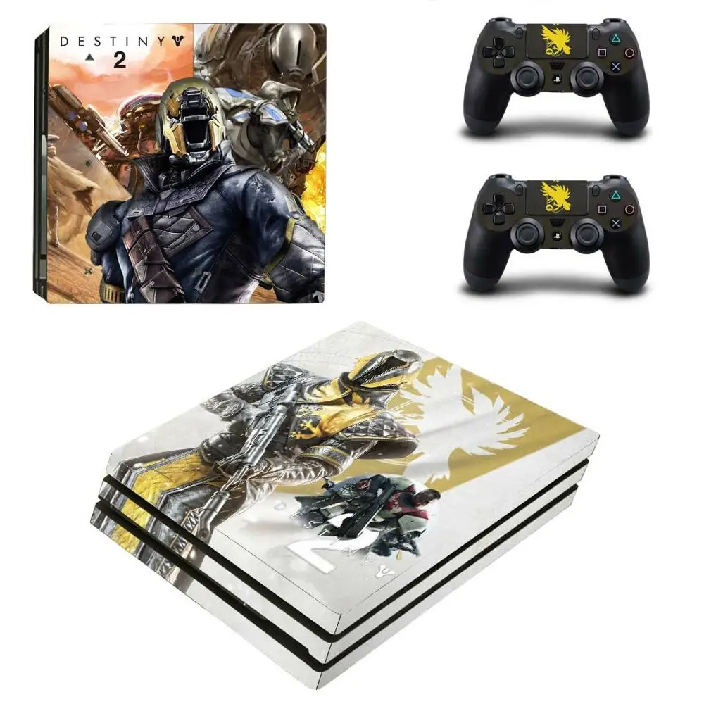 PS4 Pro sticker s Destiny 2 PS 4 Play station 4 Pro виниловые наклейки для playstation 4 Pro консоли и контроллера - Цвет: YSP4P-1695