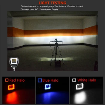

Strip Work Fog Light White 2000LM Accessories 3 Inch For ATV UTV Truck