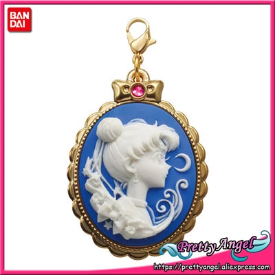 Оригинальная подвеска с камеей Bandai Sailor Moon 20 летняя талисман Pandent Bishoujo Senshi Serenity