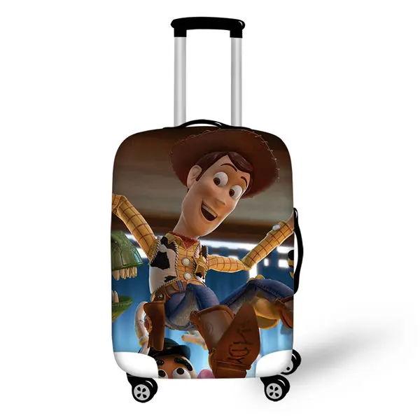 HaoYun багажная Крышка для путешествий с изображением игрушек, чехол для чемодана с рисунком из мультфильма, дизайнерский эластичный пыленепроницаемый и водонепроницаемый протектор - Цвет: CDWX114LMS