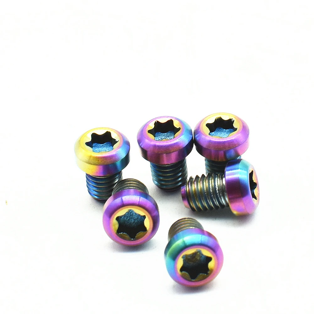 Ti Болт DIY титановые болты для SRAM X0 X9 XX XX1 золотые многоцветные головки колонны Torx разъем Ti винты Ti Застежка