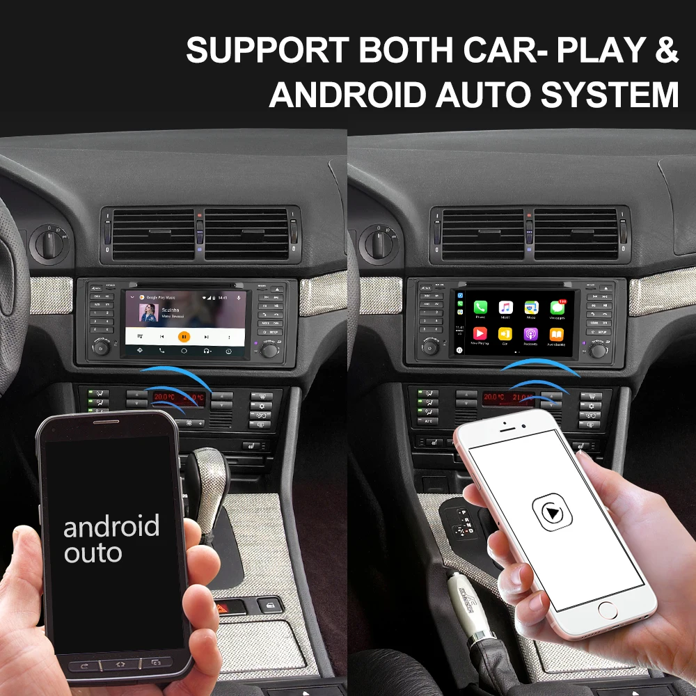  Isudar Octa Core 1 Din Auto Radio Android 9 For BMW 5 Series E39 CANBUS Car Multimedia Video DVD Pl