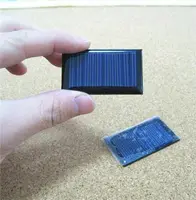 10 pièces/lot 5V 30mA 53X30mm Micro Mini panneau de cellules solaires de petite puissance pour jouet de bricolage, batterie 3.6V cellules solaires lumière solaire commerce chaud 6