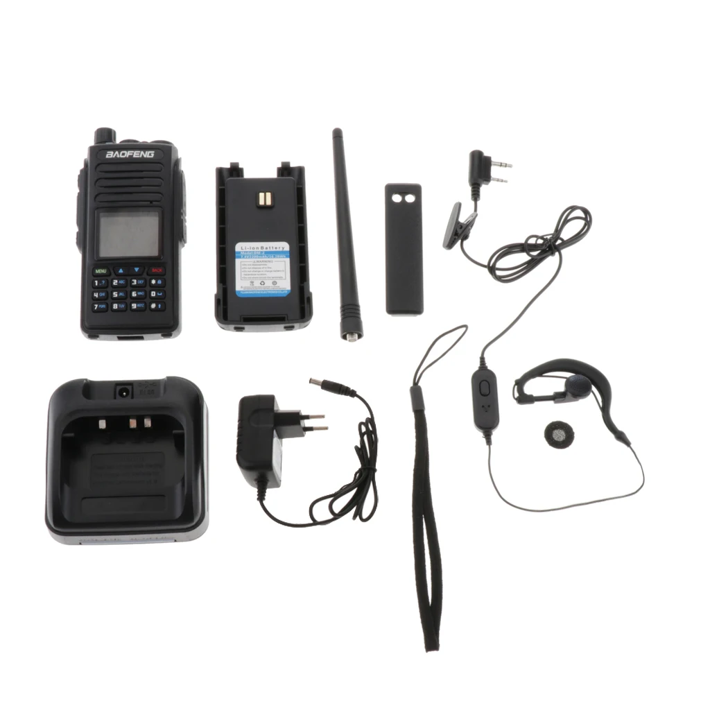 BAOFENG DM-1702 gps цифровой аналоговый DMR двухсторонний радиоприемник Walkie Talkie EU Plug 2019 Новинка