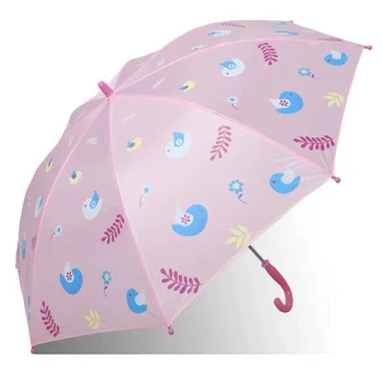 

Cute Cartoon Kids Umbrella Animation Printing Creative Long-handled Kids Umbrella For Children Boys Girls Rain Umbrella Gift