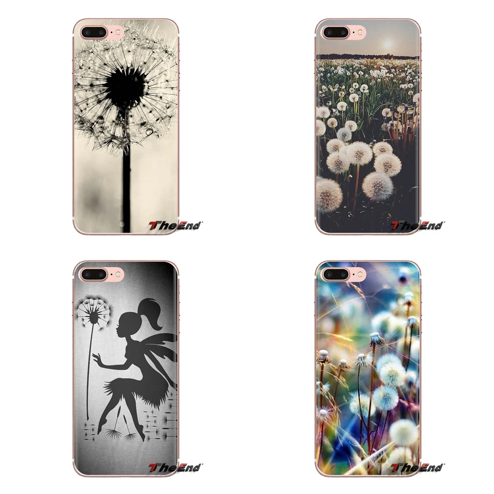 Phone Covers For Huawei G7 G8 P7 P8 P9 Lite Honor 4C 5X 5C 6X Mate 7 8 9 Y3 Y5 Y6 II 2 Pro 2017 Flower Dandelion Butterflies Art |