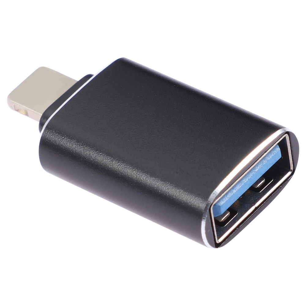 usb to iphone converter Famale USB 3.0 OTG for Lightning Camera Adapter Converter Data SD Card U Disk OTG For iPhone 13 12 11 Pro XS MAX XR X 8 Plus SE converter phone charger Adapters & Converters