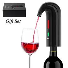 Электрический аэратор вина Pourer Графин портативный умный винный окислитель литиевая батарея 18650, 3,7 в диспенсер