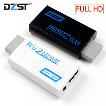

For Wii TO HDMI Converter Wii2HDMI with 3.5mm Audio Video Output Automatic Upscaler Adapter Support NTSC 480i PAL 576i 1080P